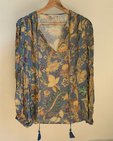 Blouse à fleurs Vanessa Bruno