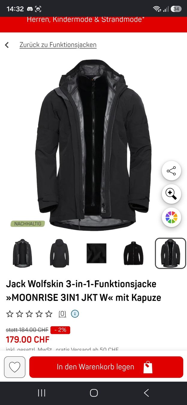 Giacche: Jacke (Jacke Wolfskin) – Usato da Klingnau venduto da GiiNii95 9