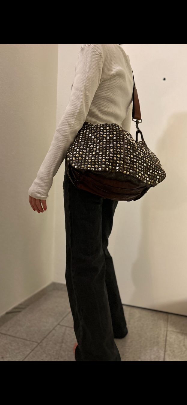 Sacs femmes: Campomaggi Ledershopper mit Nieten – D'occasion à Thalwil par Baboo010 5