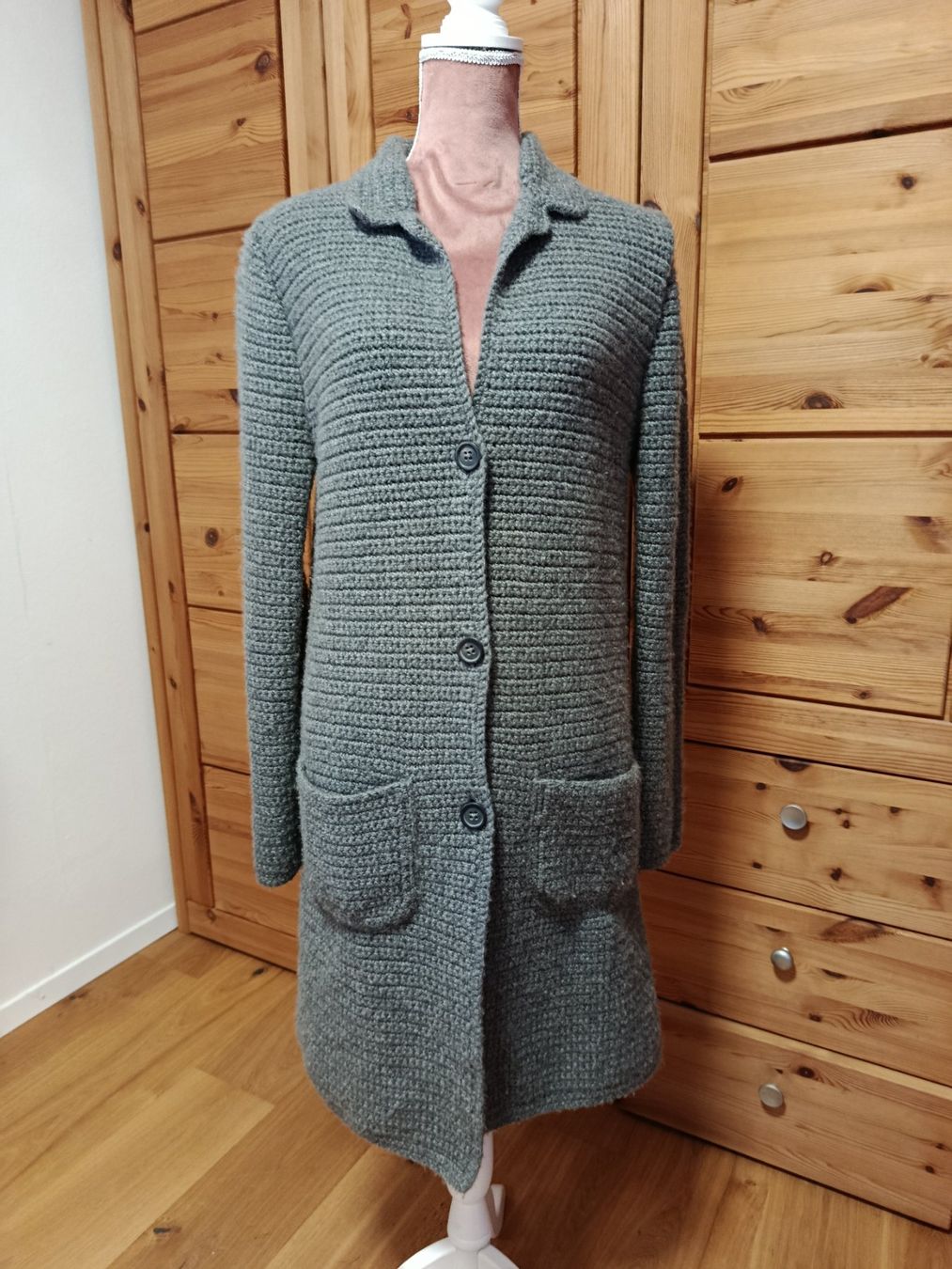 Mäntel: Kashmir Strickmantel – Gebraucht aus Unterägeri von rockundco