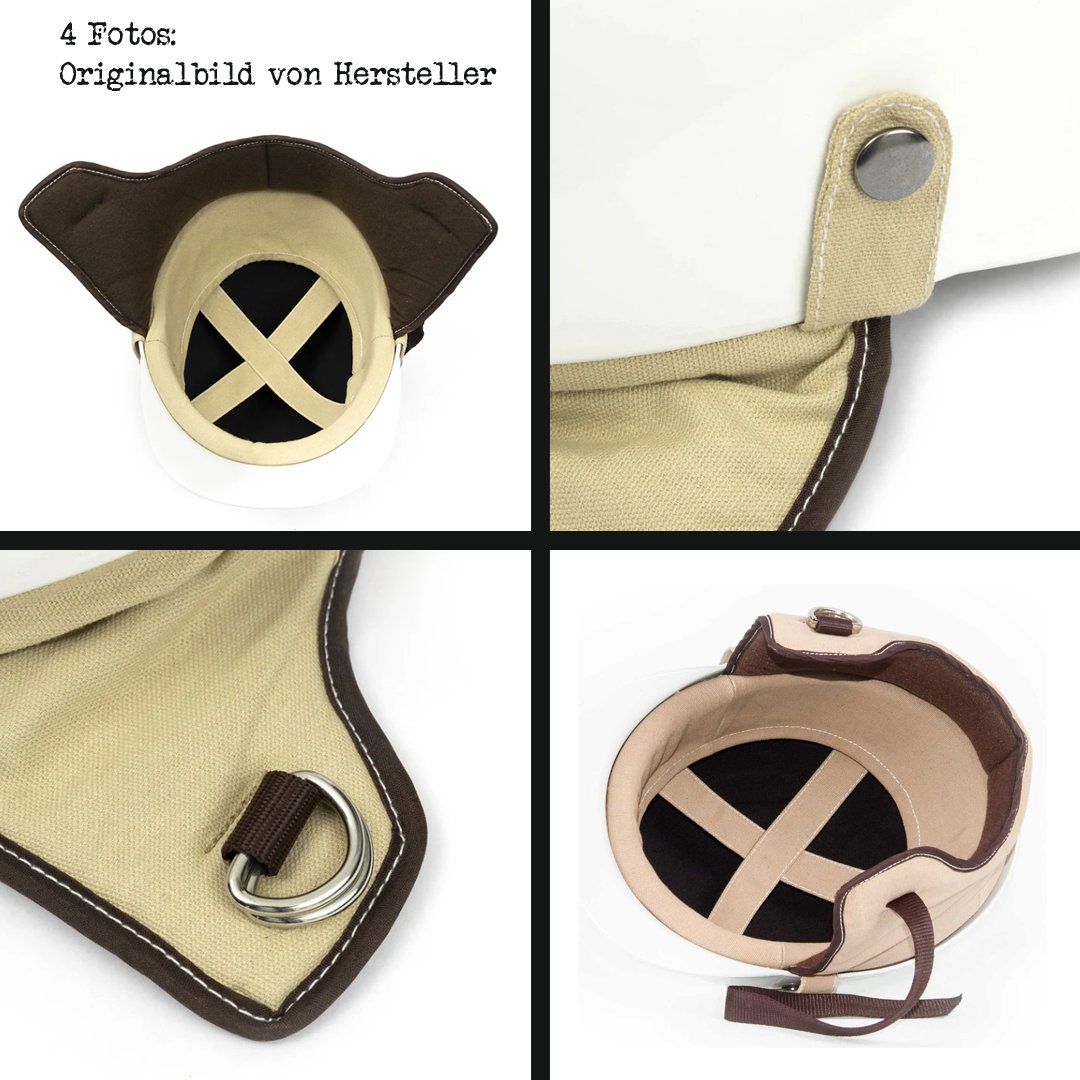 Abiti antichi: Oldtimer-Helm Vintage-Helm Rennhelm Retrohelm Töfflihelm – Usato da Schönenbuch venduto da rote-tomate 5