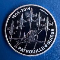 20 Fr. Patrouille Suisse 1964-2014 Probeprägung 🇨🇭