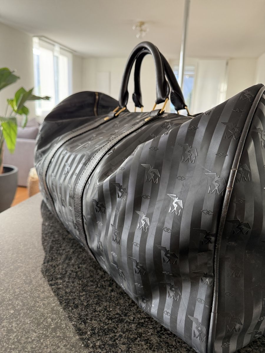 Maison Mollerus Borse: Maison Mollerus Reisetasche, Schwarz, Gross – Usato da Niederwangen BE venduto da naniina 2