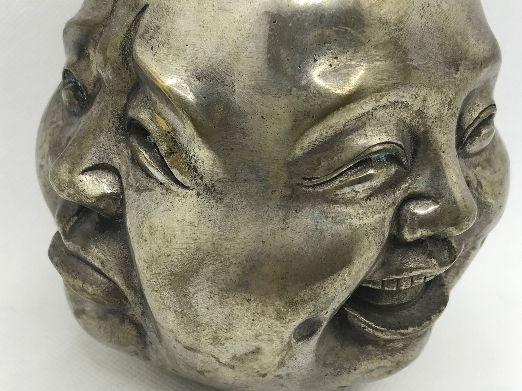 Statuette: 4-Face Buddha Metall 5x5cm – Nuovo e nell'imballaggio originale da Niederteufen venduto da mix18 4