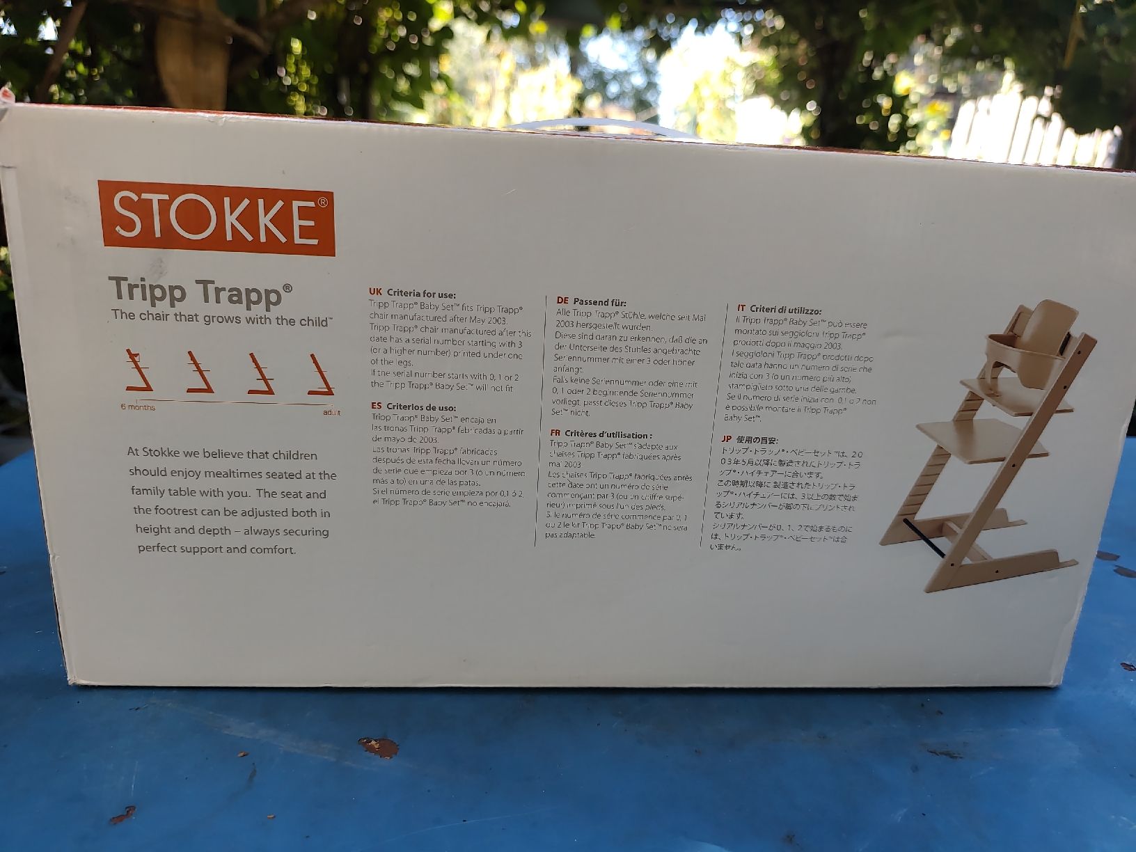 Stokke Seggioloni: Stokke Tripp Trapp Baby – Usato da Dürnten venduto da saemi022 2