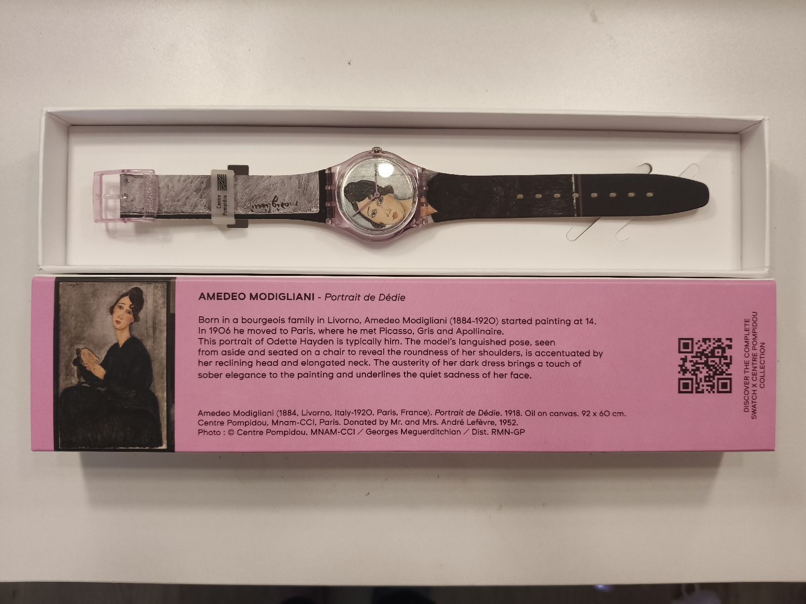 Swatch Uhren: Swatch collector centre Pompidou NEUVE  – Neu und originalverpackt aus Lignières von Cindy79 1