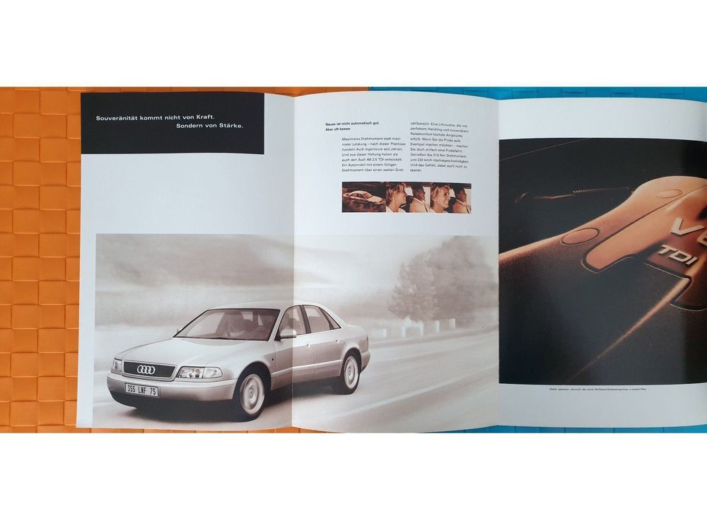 Revues & Magazines: AUDI A8 2.5 TDI - Prospekt / Katalog – D'occasion à Viganello par CARLiteratur 2