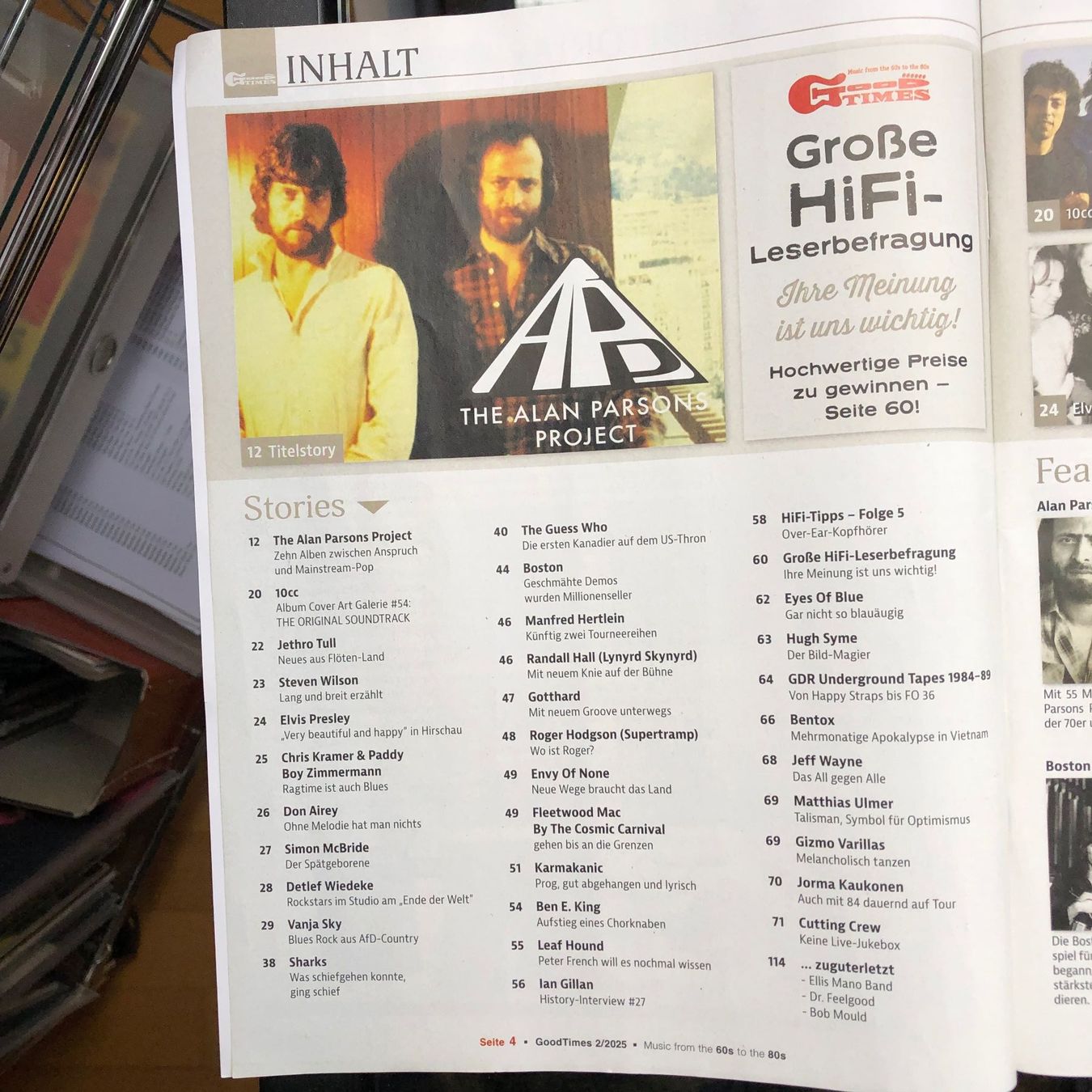 Riviste & Magazine: Gotthard – Usato da Aeschi SO venduto da Stones55 2