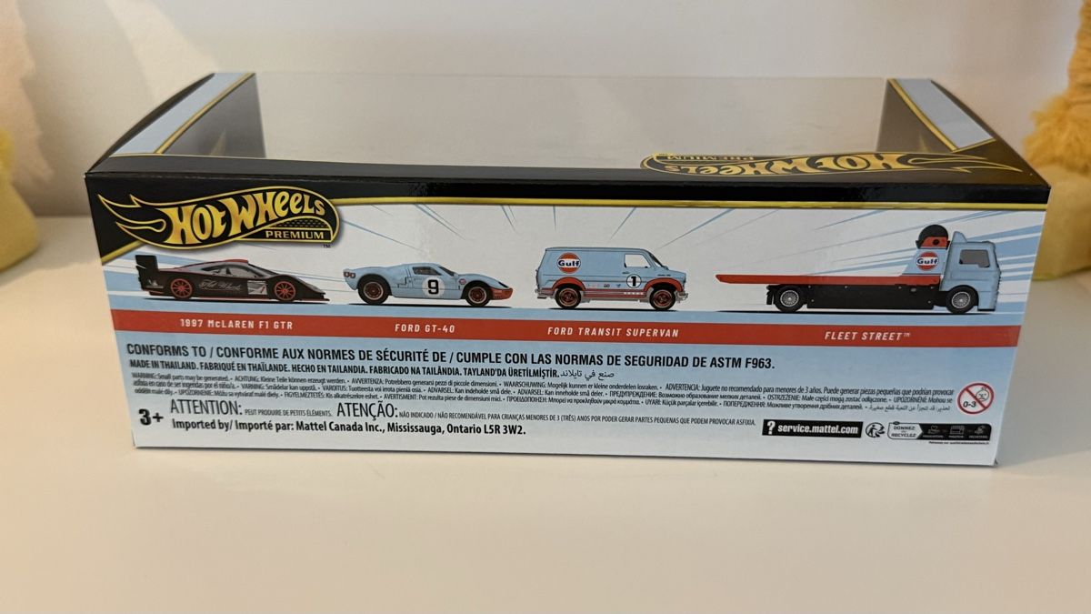 Hot Wheels Modellini d'auto: Hot Wheels Premium Gulf Set - Neu – Nuovo e nell'imballaggio originale da Basel venduto da Zomeg 3