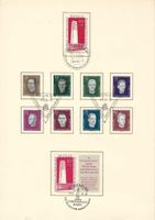DDR 1960 Gedenkstätte Sachsenhause Mappe