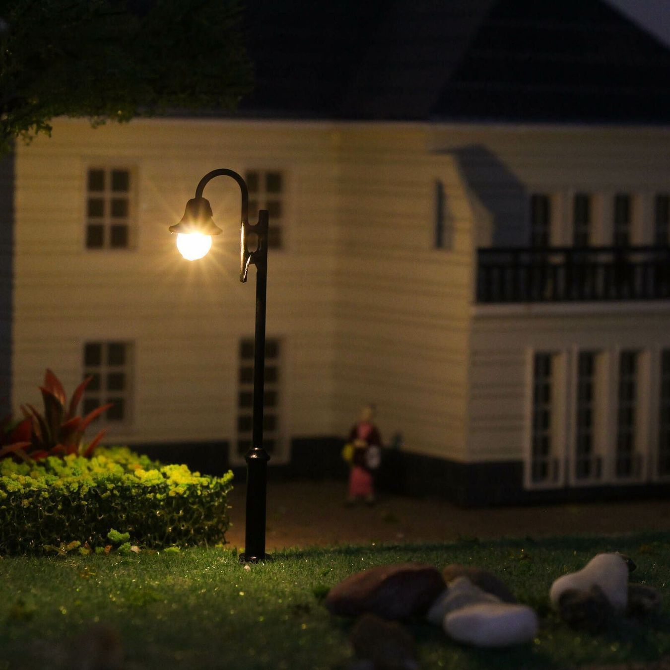 Modellini di ferrovie: LED-Laterne "Aarauer Weg" 5cm – Nuovo (secondo la descrizione) da Luzern venduto da Salefactory 2