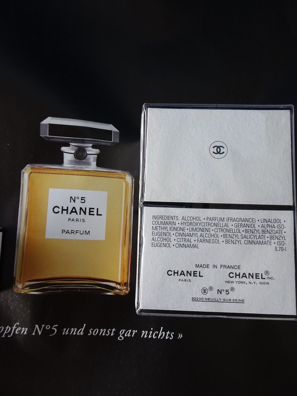 Chanel Flaconi: RARE ORIGINAL CHANEL No5 PARFUM EXTRAIT 7.5ml NEVER OPENED – Nuovo e nell'imballaggio originale da Oberwil b. Zug venduto da JICKY-1889 2