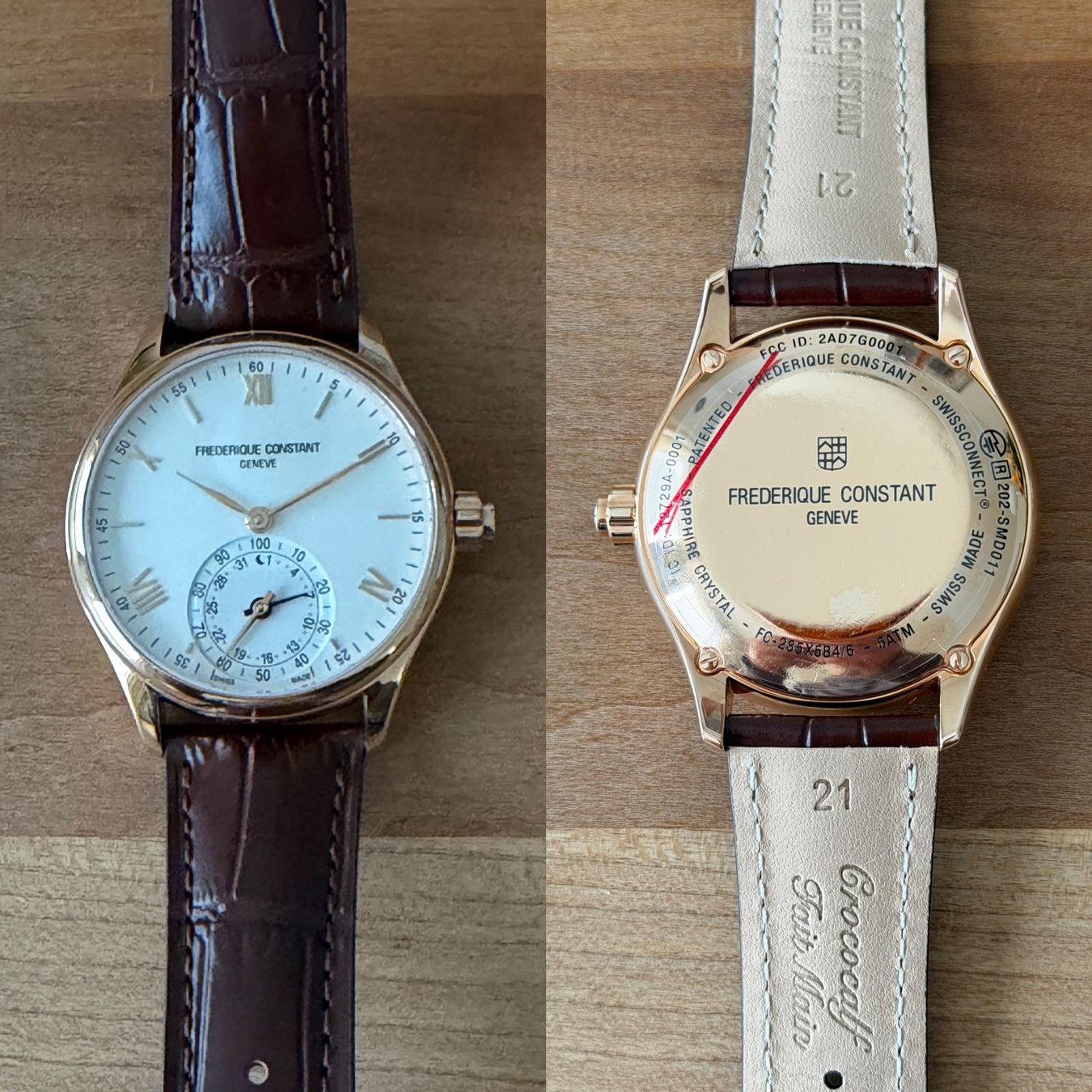Frederique Constant Orologi: Frederique Constant Horological Smartwatch Motion X – Nuovo (secondo la descrizione) da Embrach venduto da watchesandlighters 9