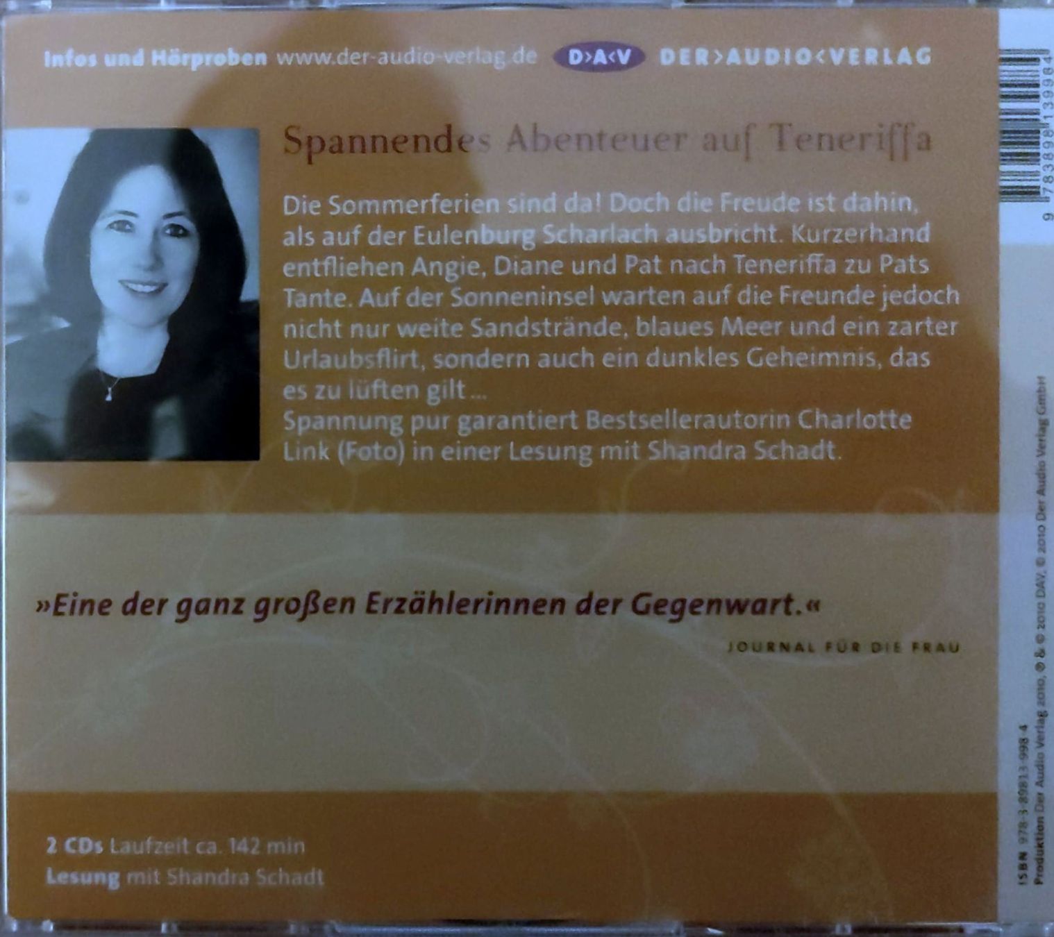 CD: Charlotte Link; Reiterhof Eulenberg, Gefährlicher Sommer – Usato da Burg AG venduto da Franklin5736 1