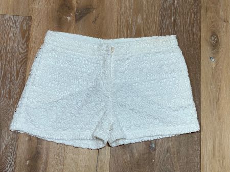 Great white lace shorts. XS