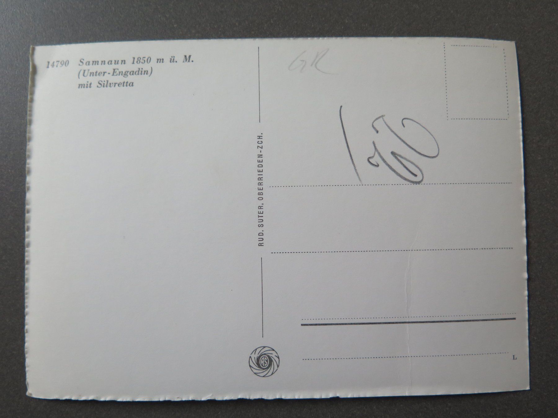 Cartoline postali: SAMNAUN - L. SPORTHOTEL POST – Usato da Wittenbach venduto da lipasal 1