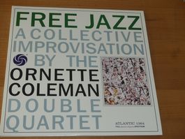 ORNETTE COLEMAN DOUBLE QUARTET: FREE JAZZ - ATLANTIC - 2 LPs