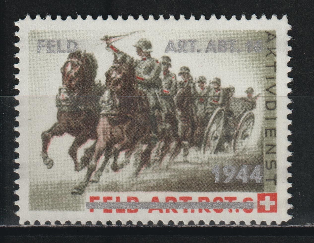 Tutti i francobolli: Artillerie Nr. 113/1 * – Usato da Siebnen venduto da Fstaehli