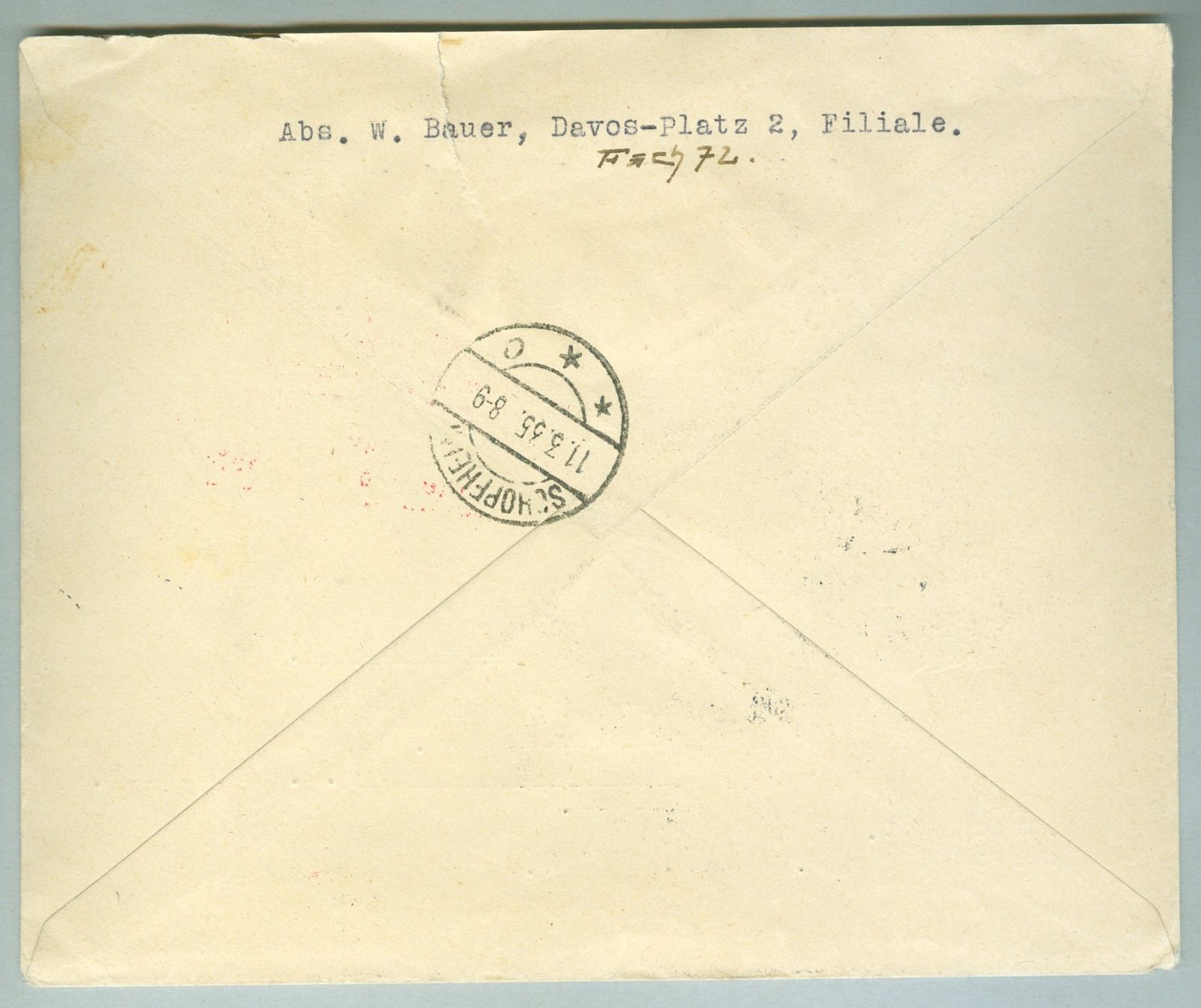 Tous les timbres: 1935 Schweiz Flugpost SF – D'occasion à Zürich par yago-rot 1