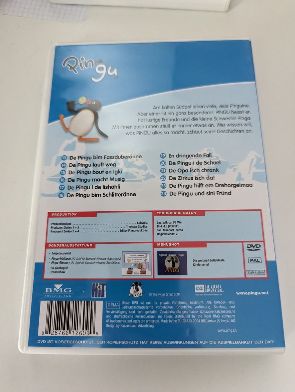 Tutti i DVDs: Pingu S'Bescht 2 DVD - Kinder – Usato da Hünenberg See venduto da SpecialEditionGaming 1