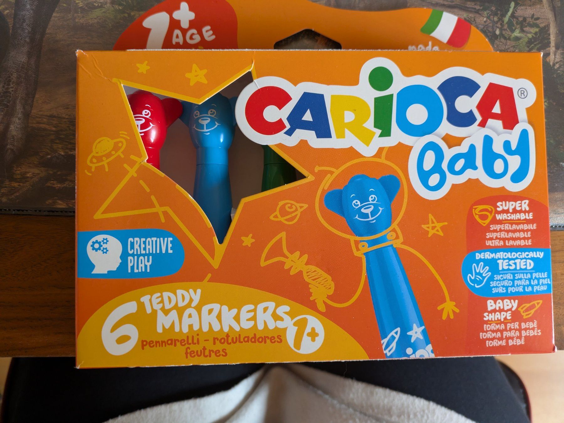 Penna & Evidenziatori: CARIOCA BABY MARKERS - 1+ – Nuovo e nell'imballaggio originale da Matran venduto da Taragor