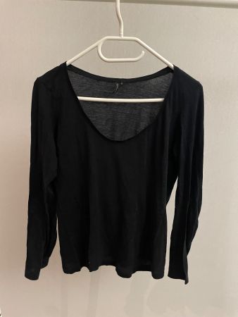 Topshop Shirt schwarz, Gr. 12, super Zustand, Herbst