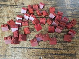 lego 3039 lot de 40 pièces Dark Red Slope 45 2 x 2