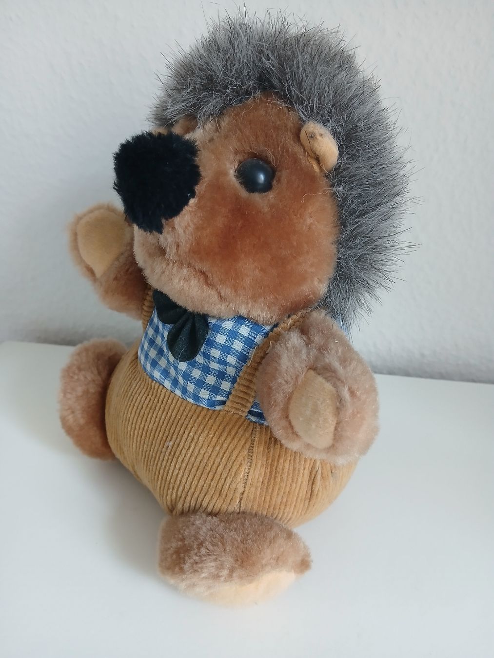 Giocattoli: Cute Plush Hedgehog with Blue Overalls – Usato da Dübendorf venduto da rol_fm6d 1