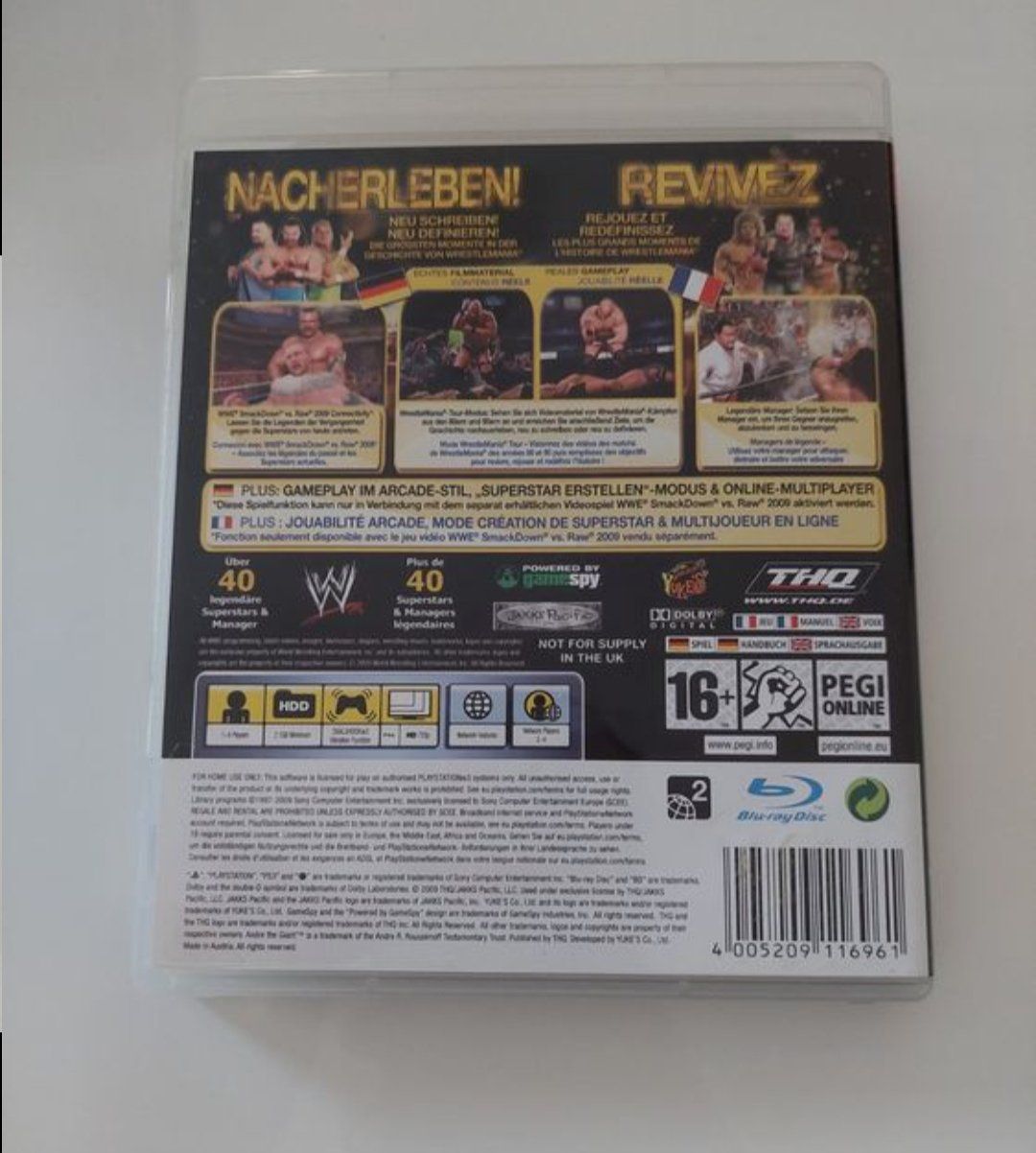 Giochi: Legends of Wrestle Mania PS3 – Usato da Köniz venduto da Gamecollect 2