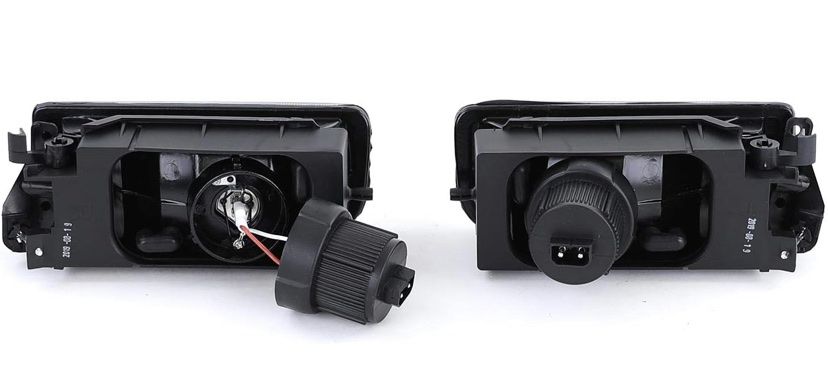 BMW Tutti pezzi di ricambio auto: BMW E36 Nebelscheinwerfer Set Schwarz Smoke H1 – Nuovo e nell'imballaggio originale da Winikon venduto da cabriofan01 5