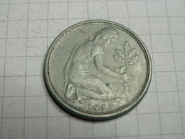 Deutschland 50 Pfennig, 1950 F