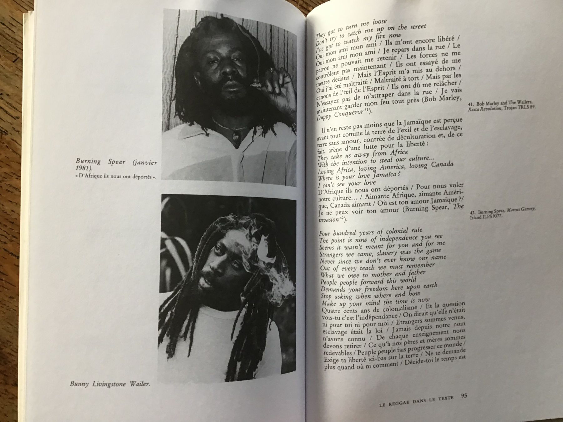 Bücher: Aux sources du reggae, Marley … – Gebraucht aus Fully von Ruby97 6