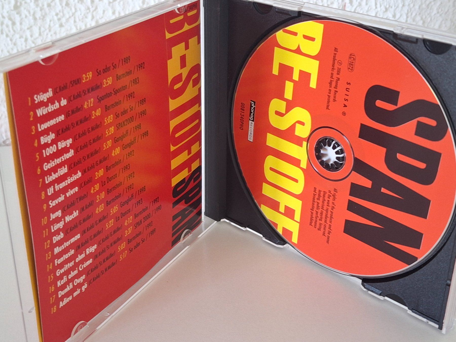 CD: CD SPAN -  Best Of – Usato da Aarberg venduto da Jackup1 2