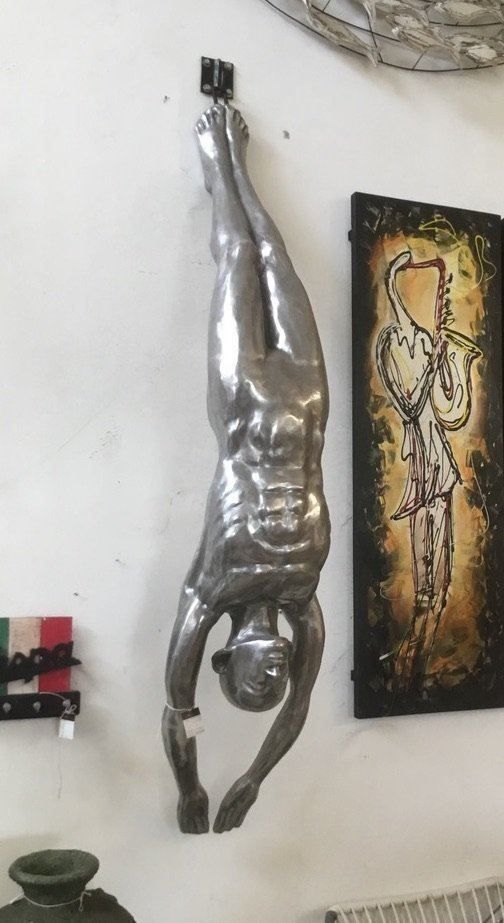 Sculture & Statue: Skulptur Körper Statue Aktskulptur Männerkörper Erotik Akt – Nuovo e nell'imballaggio originale da Daisendorf venduto da Wohn-Kult