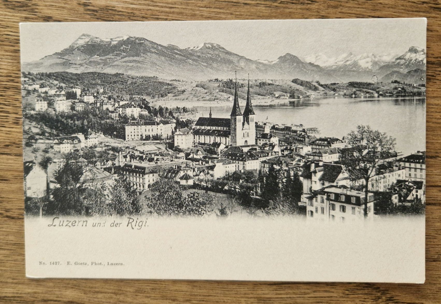 Cartoline postali: Luzern und Rigi 1907 – Usato da Ebikon venduto da Donar50