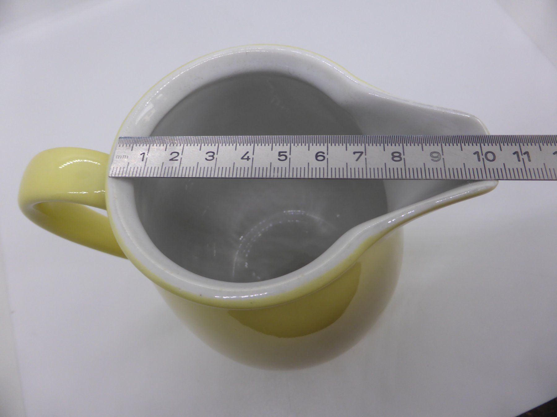Rössler Karaffen: Rössler ? pot à lait jaune et blanc – Gebraucht aus Porrentruy von Kim017 5
