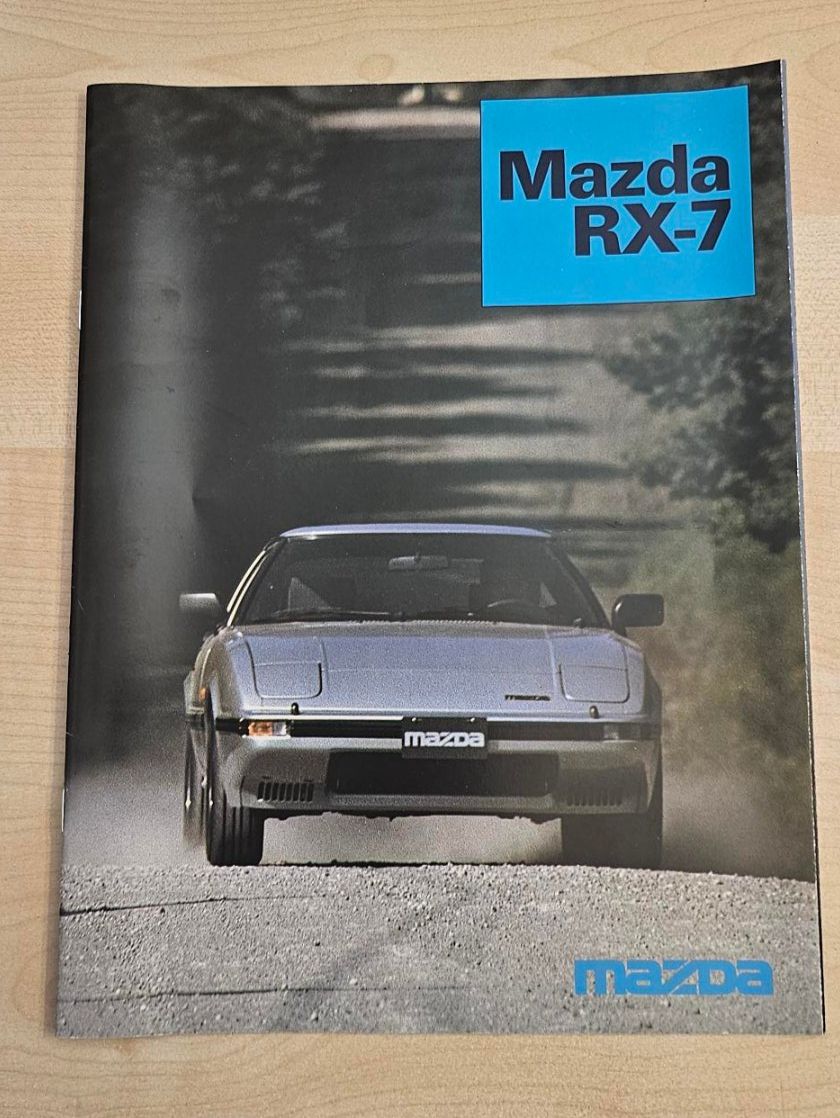Mazda Documenti: Mazda RX-7 Prospekt 1984 – Usato da Reinach AG venduto da 911356