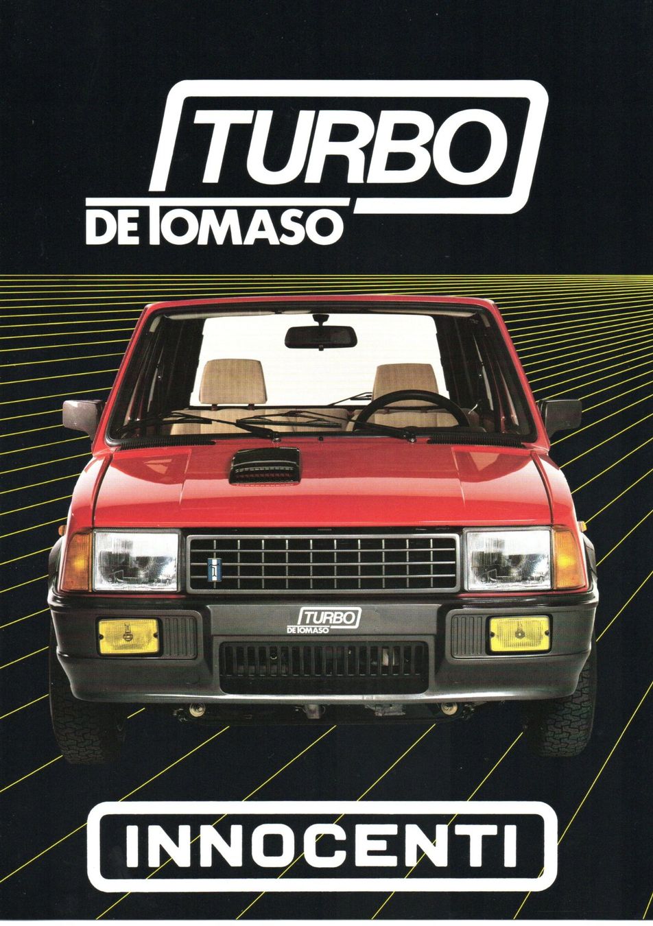 Innocenti Automobili: Innocenti Turbo DeTomaso - CH-Original Prospekt – Nuovo (secondo la descrizione) da Malans GR venduto da Chueche427