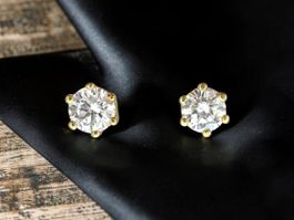 PFALZER, Luzern, Diamantsolitär - Ohrstecker, 0.80 ct H / VS