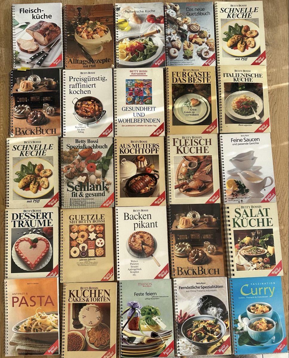 Libri: Betty Bossi Kochbücher – Nuovo (secondo la descrizione) da Basel venduto da mic_989s