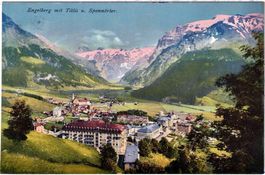 ENGELBERG mit Titlis & Spannörter (im Sommer) ca. 1910 (OW)