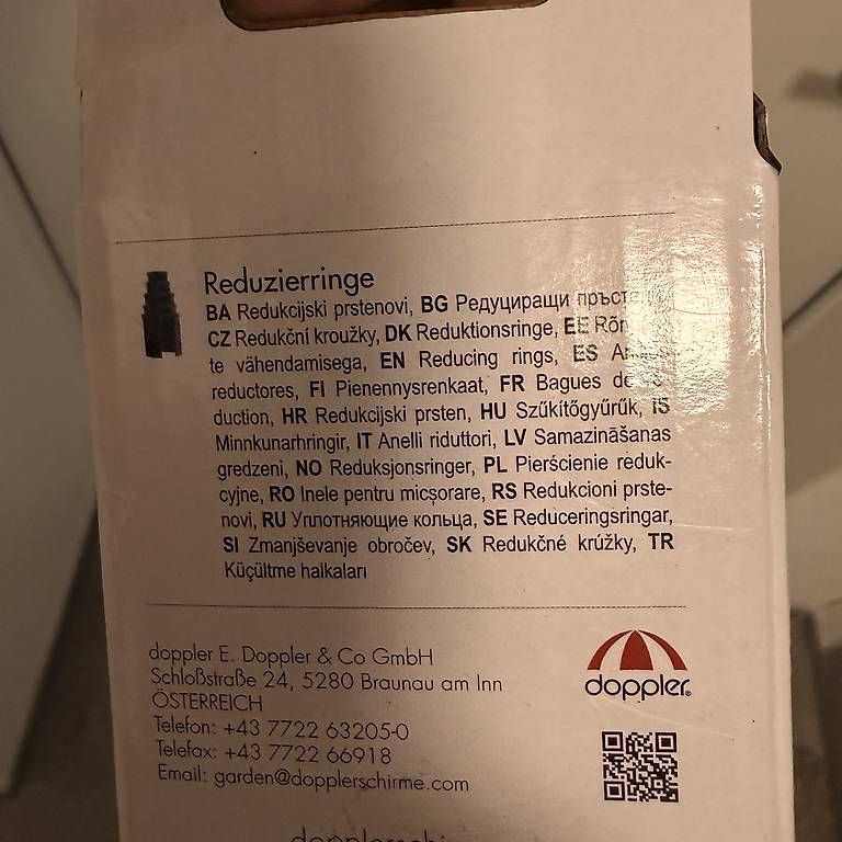 Altro: Doppler Reduzierringe – Nuovo e nell'imballaggio originale da Münchwilen TG venduto da LuDeAn 3