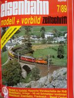 Eisenbahn Zeitschrift modell + vorbild, 7/89 September