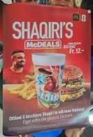 Poster McDonald's 90x130 XHERDAN SHAQIRI SUI Fifa WorldCup26