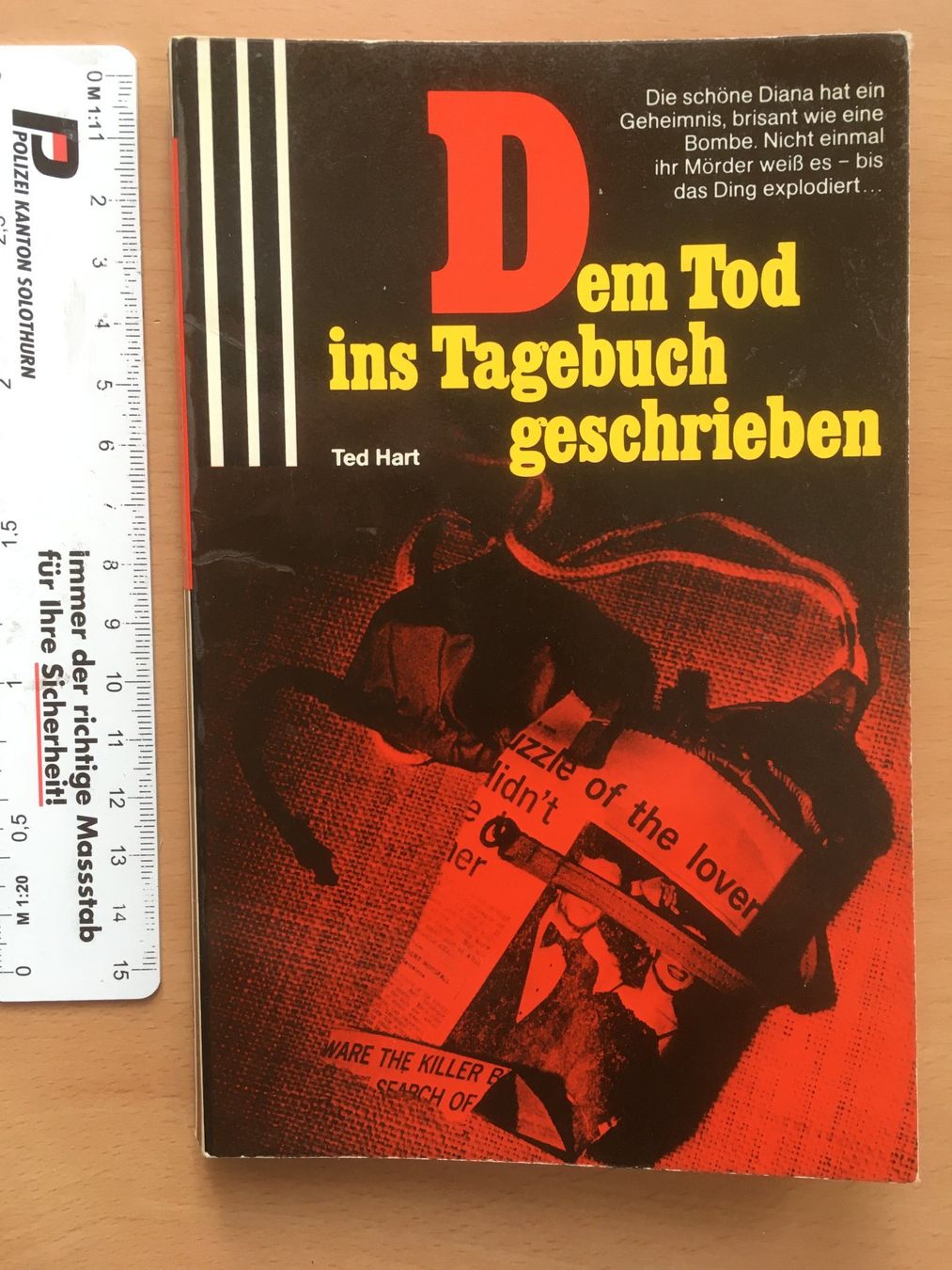Libri: Dem Tod ins Tagebuch geschrieben; Ted Hart – Usato da Grenchen venduto da Kogi7