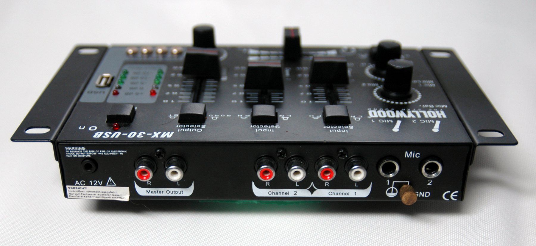 Mischpulte: Hollywood MX-30-USB DJ Mischpult – Gebraucht aus Kaiseraugst von beatboxx 1
