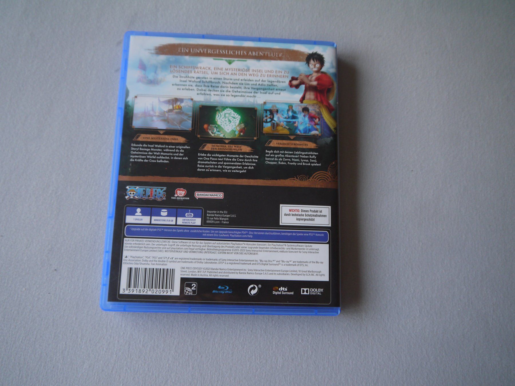 Sony Giochi: ONE PIECE ODYSSEY PS4 – Usato da Hagendorn venduto da Blaf 1