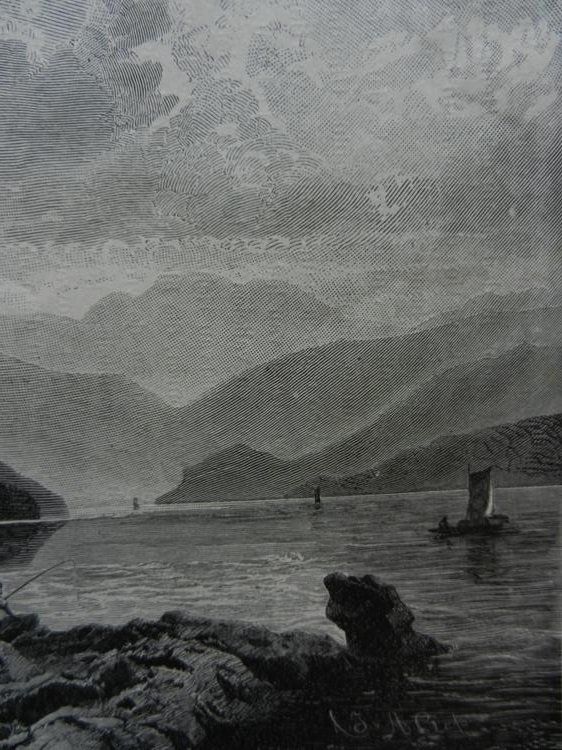 Stiche: Walensee Xylographie – Gebraucht aus Risch von Rischli15 7