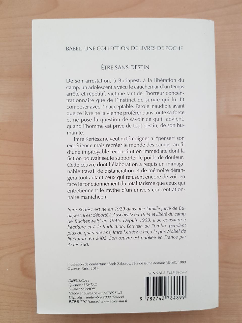 Bücher: Être sans destin - Imre Kertész – Neu (gemäss Beschreibung) aus Boécourt von coco611 1