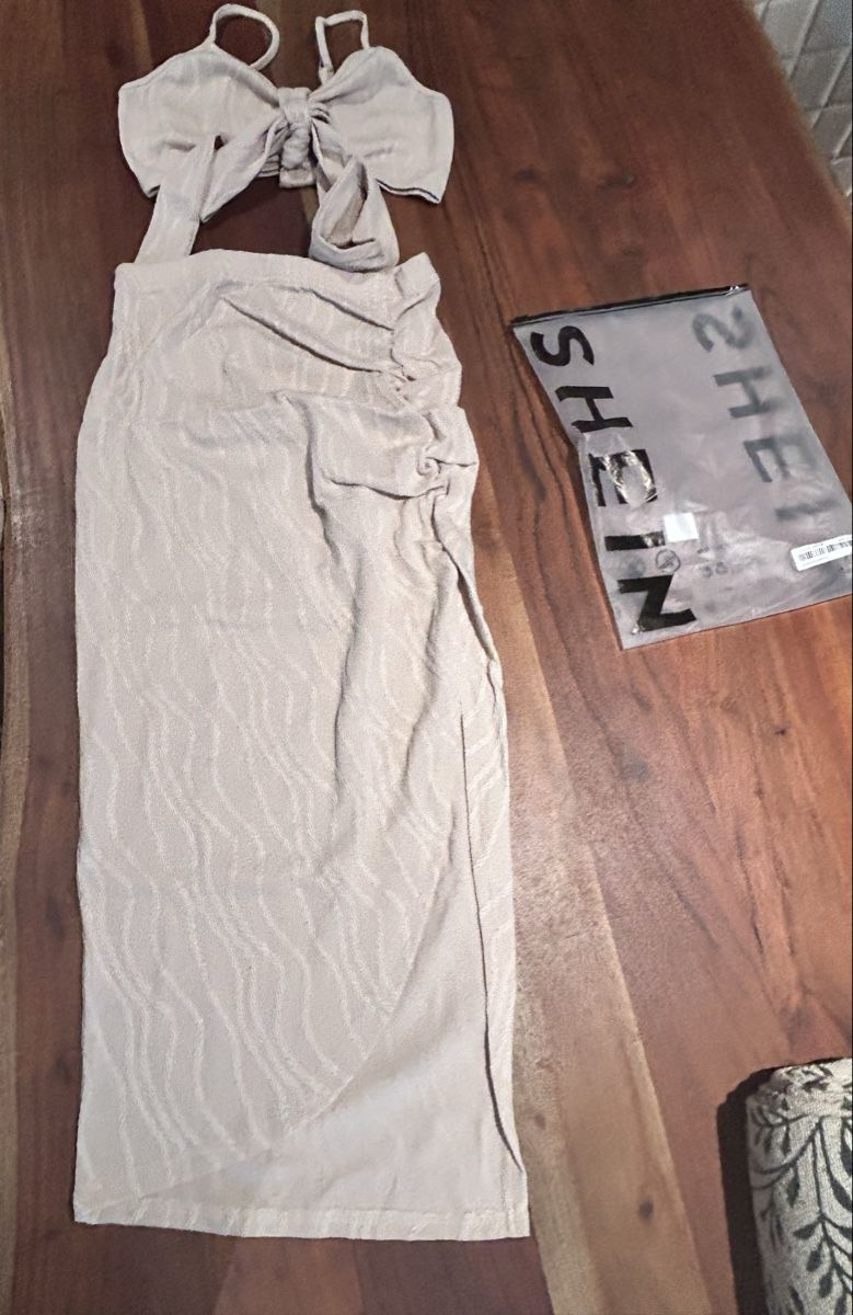 Shein Vestiti: Shein Sommer Set, Beige, Grösse S, NEU – Nuovo e nell'imballaggio originale da Sursee venduto da ramona0406 1